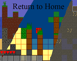 Return to Home title above a Tyler traveling through different lands